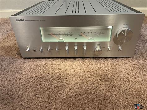 Yamaha As Integrated Amplifier Silver Photo Us Audio Mart