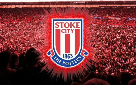 Download Wallpapers Stoke City Fc 4k Logo Fan Art Football Club For Desktop With Resolution