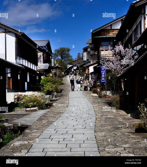 Magome Village Japan Stock Photo Alamy