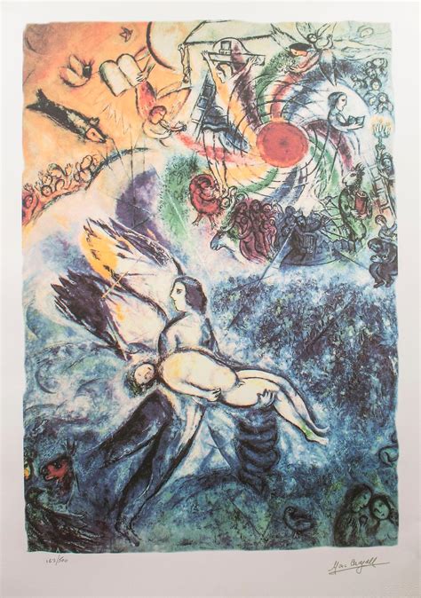 At Auction Marc Chagall Marc Chagall 1887 1985 The Creation Of