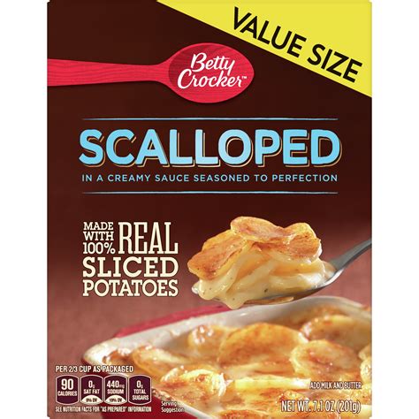 Betty Crocker Scalloped Potatoes Value Size 71 Oz