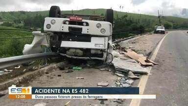 Gazeta Meio Dia Duas Pessoas Ficam Presas S Ferragens Em Acidente Da