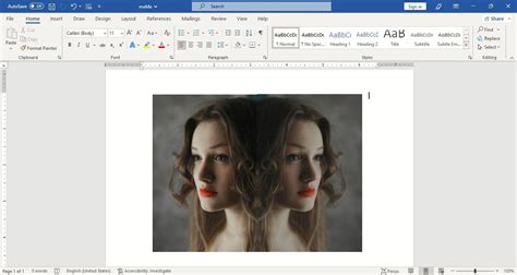 How To Mirror An Image Using Microsoft Word