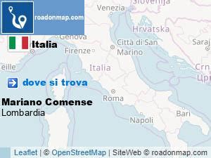 Dove Si Trova Mariano Comense Como Lombardia Italia