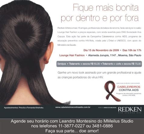 Cabeleireiros Contra A AIDS No Dia 15 De Novembro Fashion Bubbles