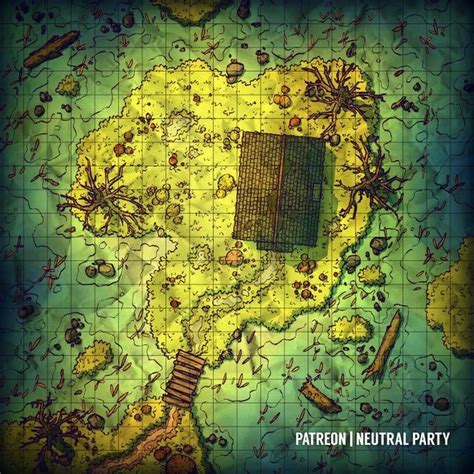 Witchs Hut Battlemap Dungeonsanddragons Witch Hut Dnd World Map