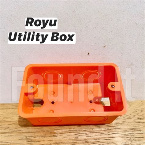 Royu Pvc Utility Box Shopee Philippines