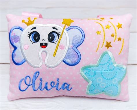 Tooth Fairy Pillow Embroidery Design Tooth Fairy Pillow In | Etsy