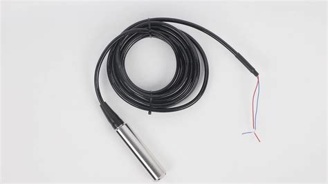 304 Stainless Steel Hydrostatic Level Probe 4 20ma 0 10v Rs485 Submersible Water Liquid Level