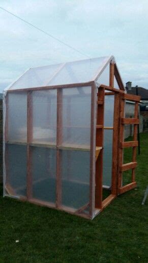 Greenhouse built with polytunnel plastic only took 3 days. i 2024