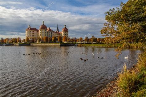 Castle with Pond in Autumn - Moritzburg, Germany Stock Photo by ©zm ...