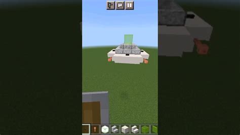 How To Make A Ufo In Minecraft Viral Tik Tok Build Hack