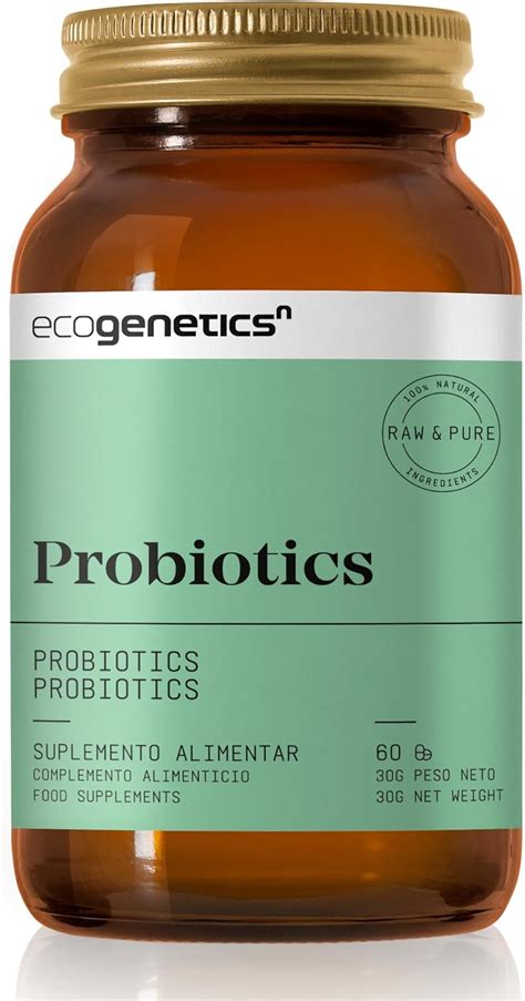 Ecogenetics Probiotics Natürliche Probiotika und Präbiotika 60