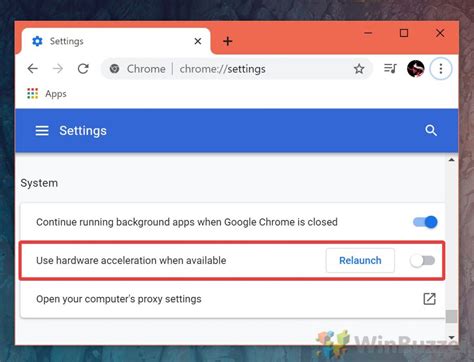 How To Enable Or Disable Hardware Acceleration In Chrome Winbuzzer