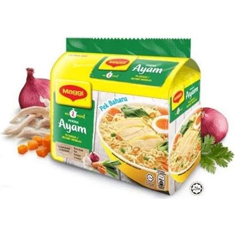 Maggi Two Minute Chicken 77g X 5 Packs Shopee Malaysia