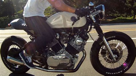 1982 Yamaha Virago Xv750 Custom Cafe Racer Greg Hageman Inspired Youtube