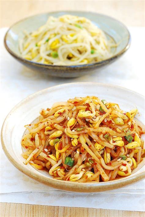 Kongnamul Muchim Soybean Sprout Side Dish Korean Bapsang Recipe