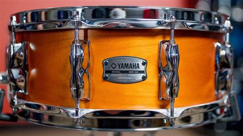 Yamaha Recording Custom Birch Snare Drum Demo Youtube