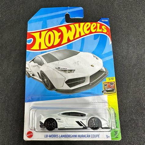 Jual Hot Wheels LB Works Lamborghini Huracan Coupe HW Exotics Putih