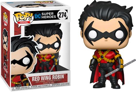 Dc Super Heroes Funko Pop Red Wing Robin 274 Big Apple Collectibles