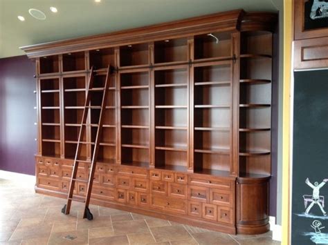 Top Of Bookcases With Ladder