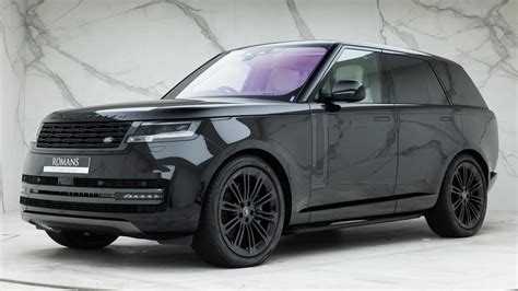 2022 Range Rover P530 First Edition Santorini Black Walkaround