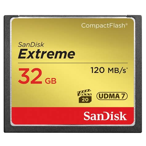 Sandisk Minneskort Cf Extreme Gb Mb S Udma Kamda