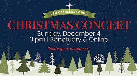 Cathedral Choir Christmas Concert - University Presbyterian Church