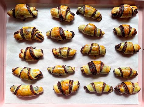 Israeli Chocolate Ok Nutella Rugelach Vered S Israeli Cooking