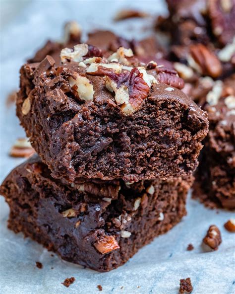 Easy Vegan Chocolate Brownies Recipe Video Blondelish