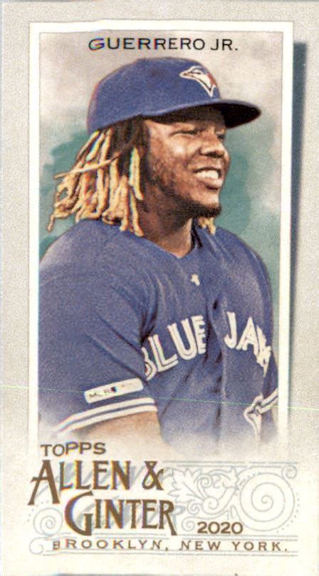 Topps Allen And Ginter Mini Vladimir Guerrero Jr Ebay