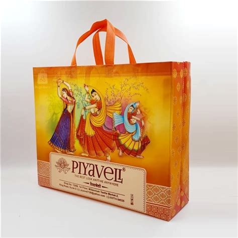 Bagsguru Folk Dance Laminated Nonwoven Box Bag