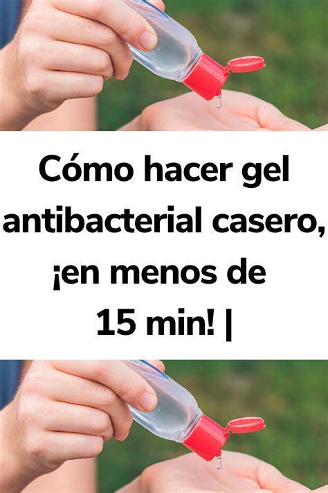 Como Hacer Gel Antibacterial Artofit