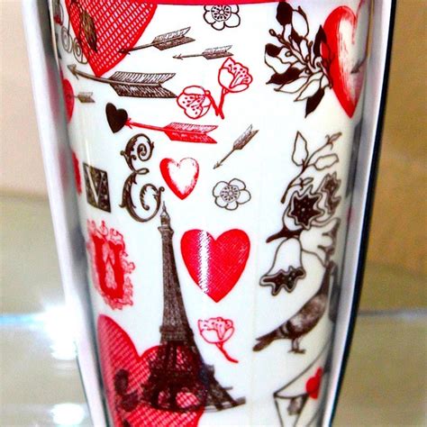 Ciroa Dining Ciroa Reuse Me Travel Mug Hearts Paris Landmarks