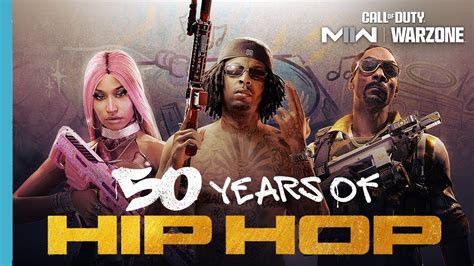 Call Of Duty Modern Warfare Ii And Warzone Official 50 Years Of Hip