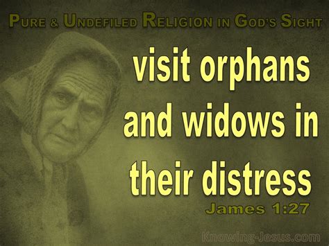 Take Care Of Widows And Orphans Bible Verse Footoperf