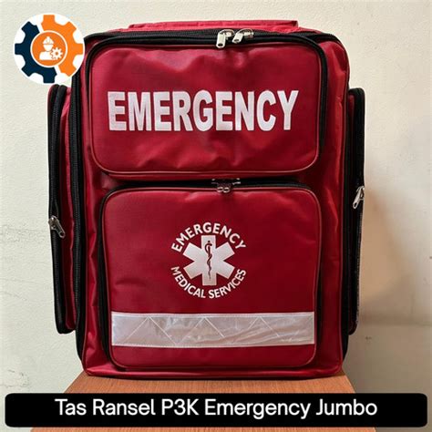 Jual Tas P3k Emergency Merah Isi Type A First Aid Kit Emergency Kit