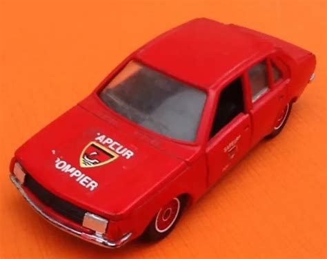 Voiture Miniature Renault Sapeur Pompier Solido Made In