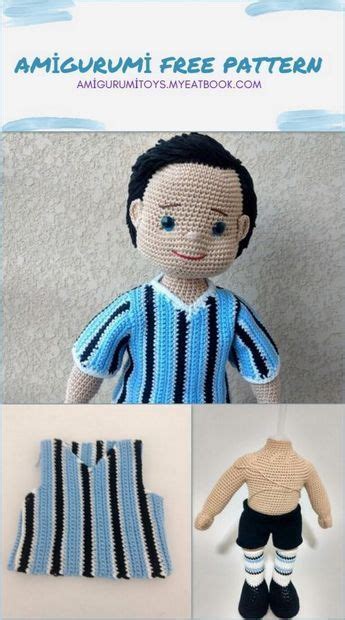 Amigurumi Footballer Free Pattern Amigurumitoys Myeatbook Doll