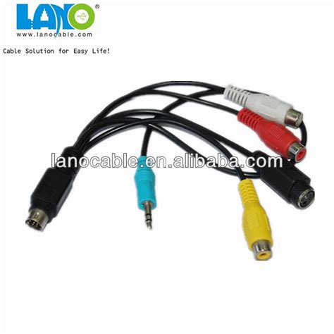 New Fashion 9 Pin Mini Din To Rca Cable With Fast Delivery Date Buy