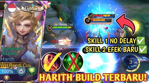 BUILD HARITH TERSAKIT 2024 DI PATCH TERBARU HARITH BUFF JADI OP