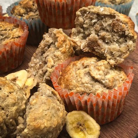 Muffins De Avena Y Banana Cocineros Argentinos