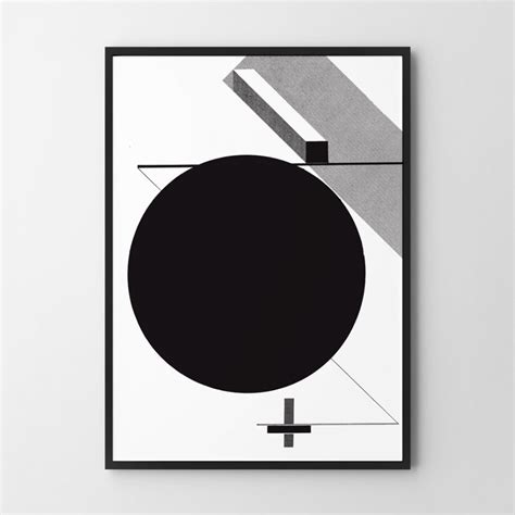 Plakat Geometria Ko A Format X Cm Dom Decobazaar