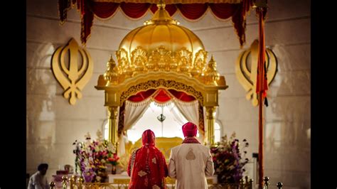 Wedding Of Nina Ubhi Bobby Chaggar From Uk At The Jebel Ali Gurdwara