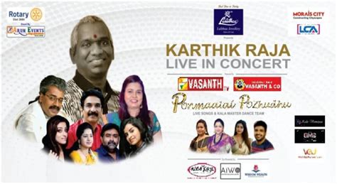 Karthik Raja Live In Concert "PONMAALAI POZHUTHU"