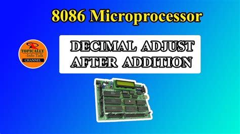 8086 Microprocessor Decimal Adjust After Addition Program Execution In 8086 Kit Topically Mpmc