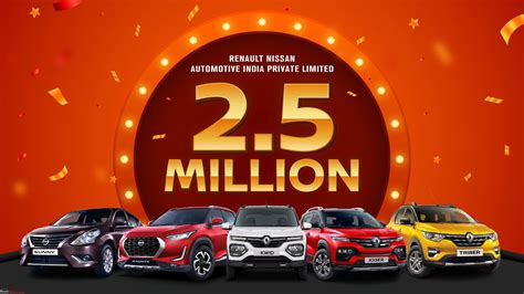 Renault Nissan India Production Crosses 2 5 Million Units Team BHP