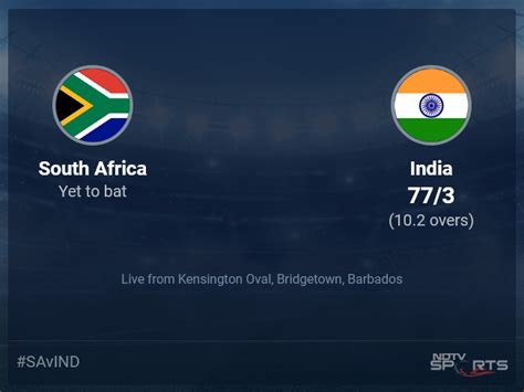 South Africa vs India live score over Final T20 6 10 updates | Cricket News