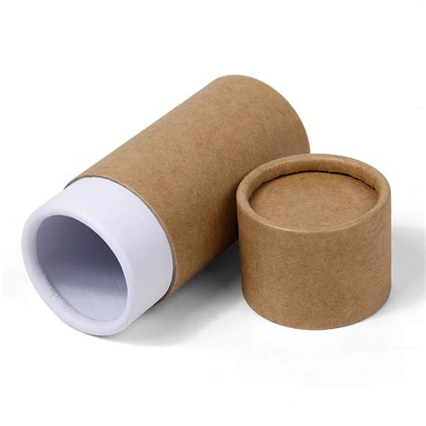 100 Biodegradable Packaging Cardboard Deodorant Stick Containers Lip