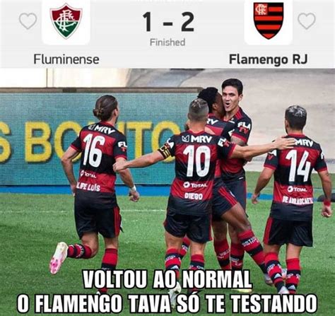 Confira Os Melhores Memes Da Derrota Do Fluminense Para O Flamengo Lance